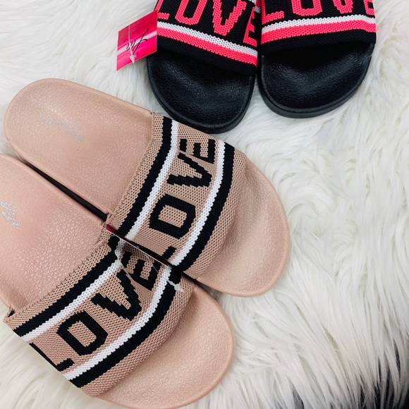 Nude LOVE knit slide - Picture 6 of 7